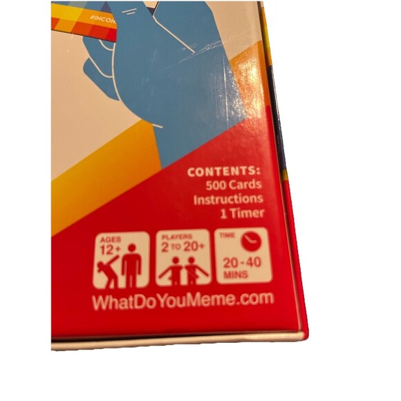 Incohearent Family Edition by What Do You Meme? Family Party Game Used Complete - Picture 5 of 5